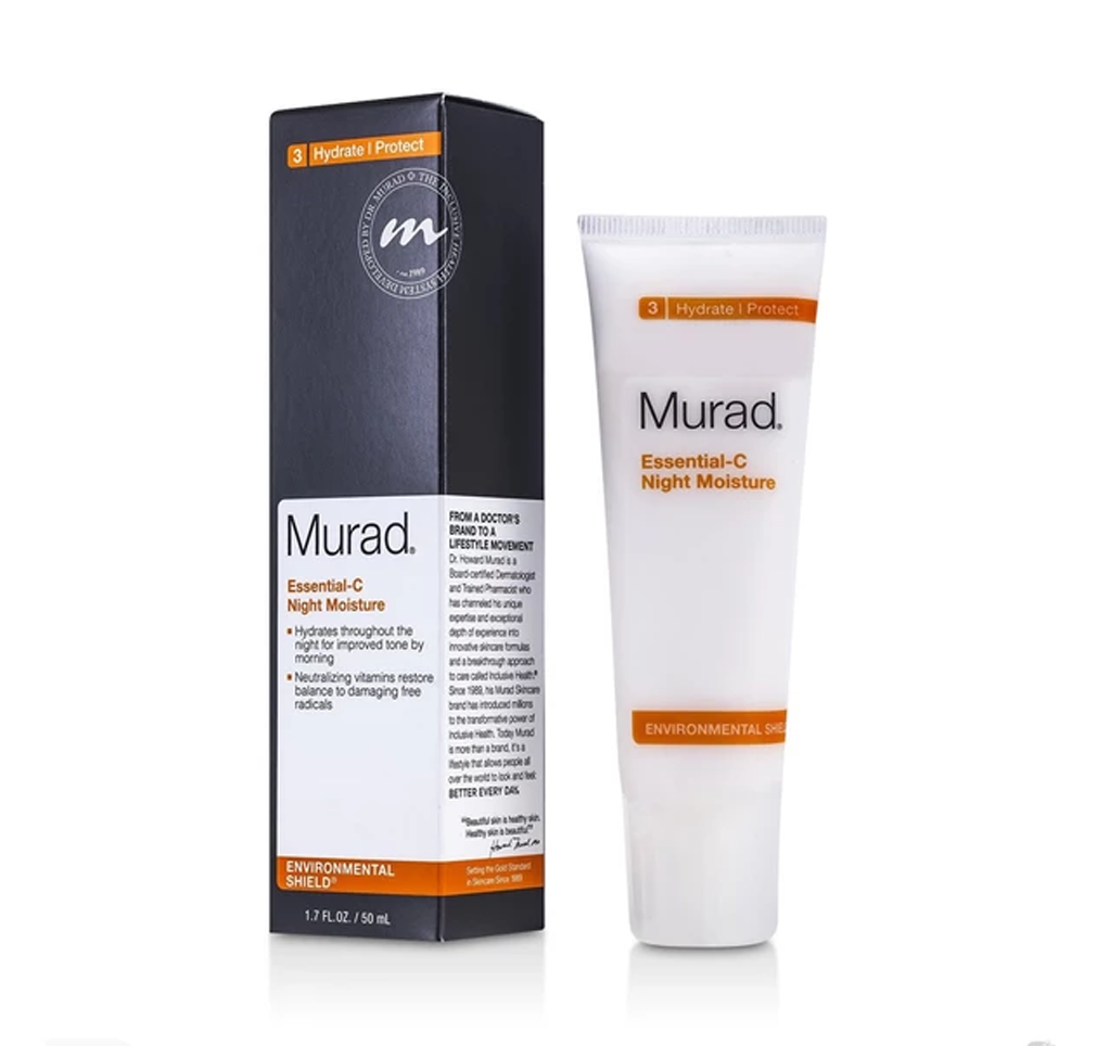 MURAD - ESSENTIAL-C NIGHT MOISTURE ENVIRONMENTAL SHIELD (3 HYDRATE/PROTECT) - MyVaniteeCase