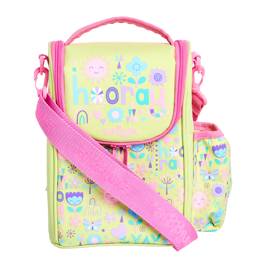 SMIGGLE - HOORAY LEMON JUNIOR STRAP LUNCHBOX - MyVaniteeCase