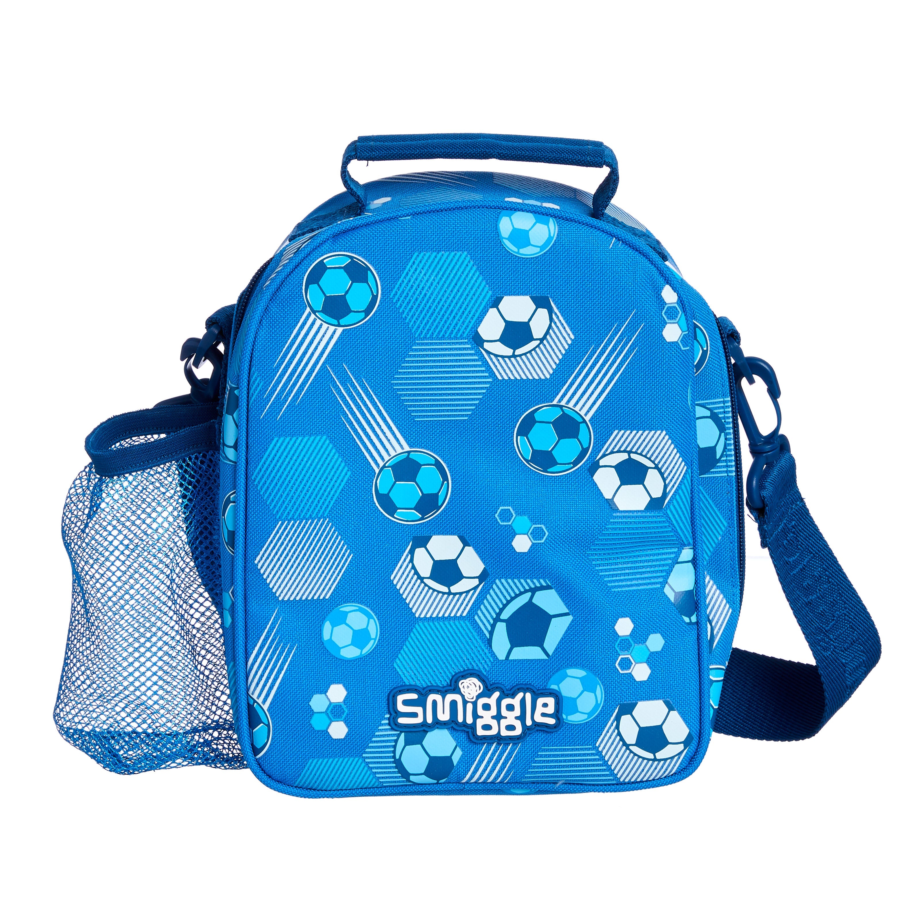 SMIGGLE - DEJA VU CURVED LUNCHBOX PT2 MID BLUE - MyVaniteeCase
