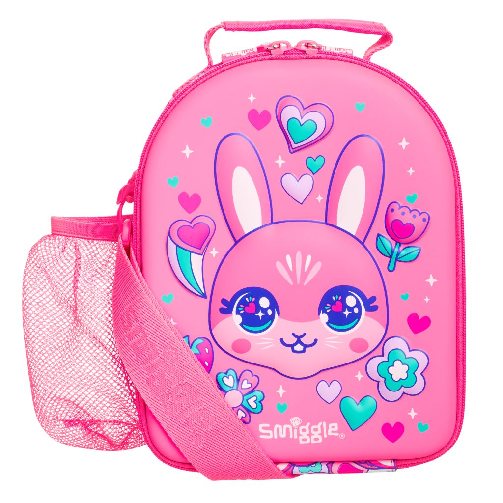 SMIGGLE - BUDZ HARDTOP LUNCHBOX WITH STRAP - PINK - MyVaniteeCase