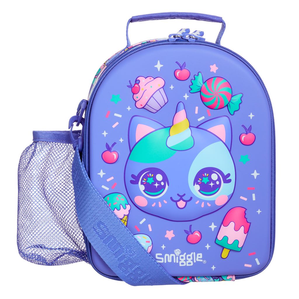 SMIGGLE - BUDZ HARDTOP LUNCHBOX WITH STRAP - PURPLE - MyVaniteeCase