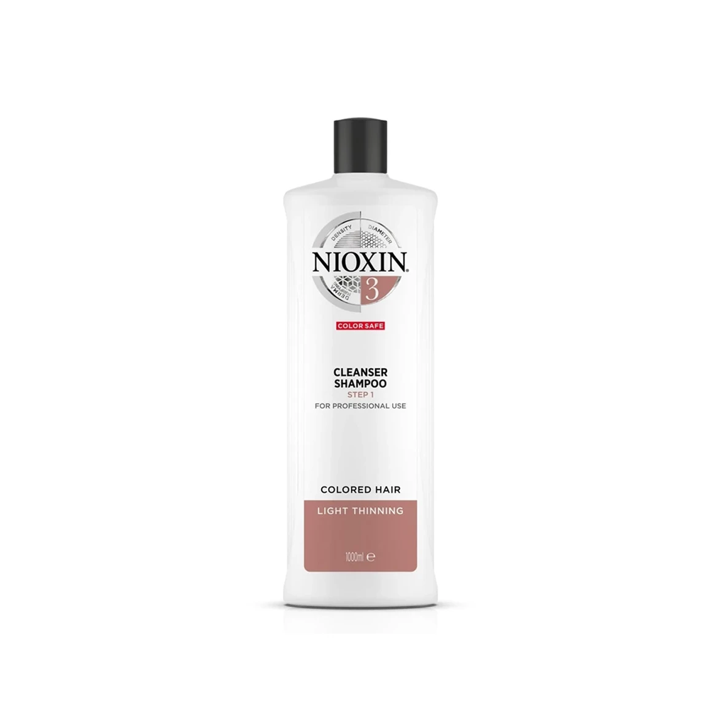 NIOXIN -SYSTEM 3 CLEANSER SHAMPOO (1000 ML)