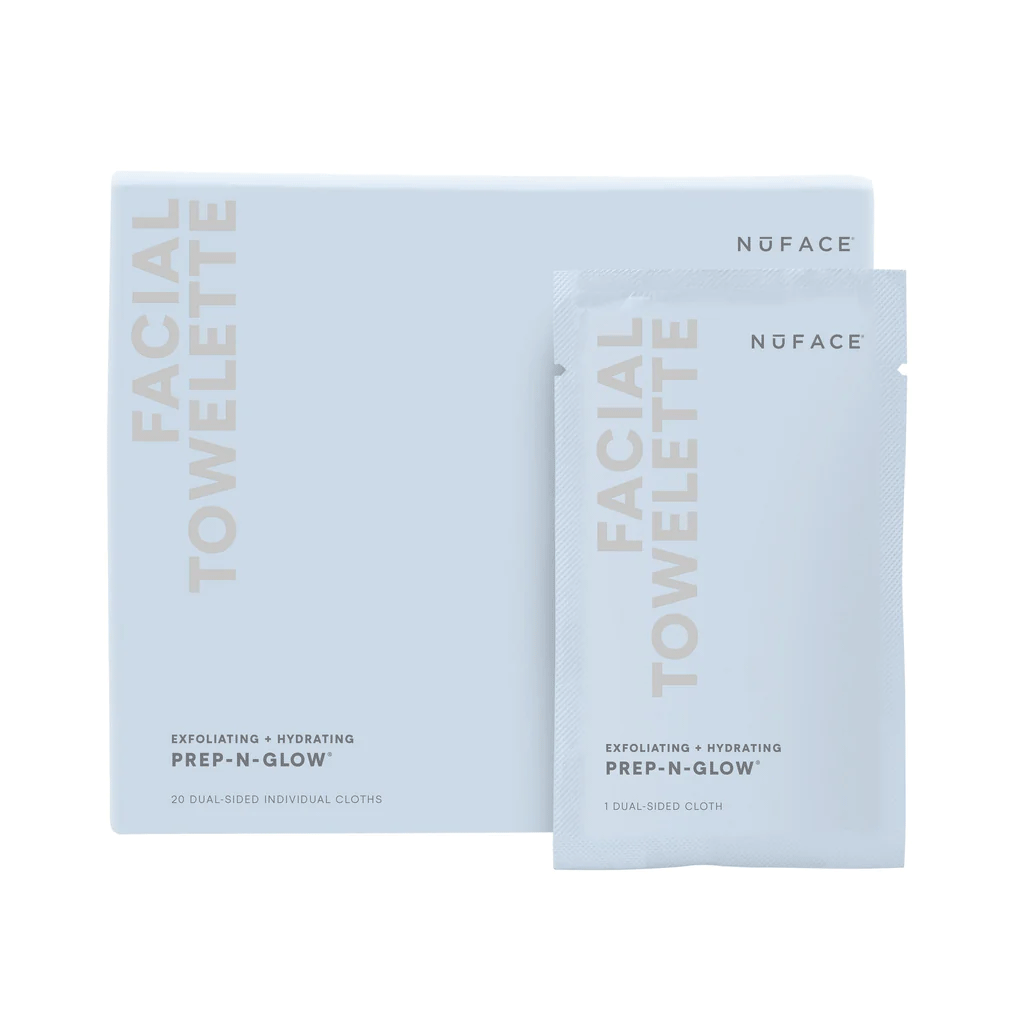 NuFACE - PREP-N-GLOW CLEANSING CLOTH (20pk)