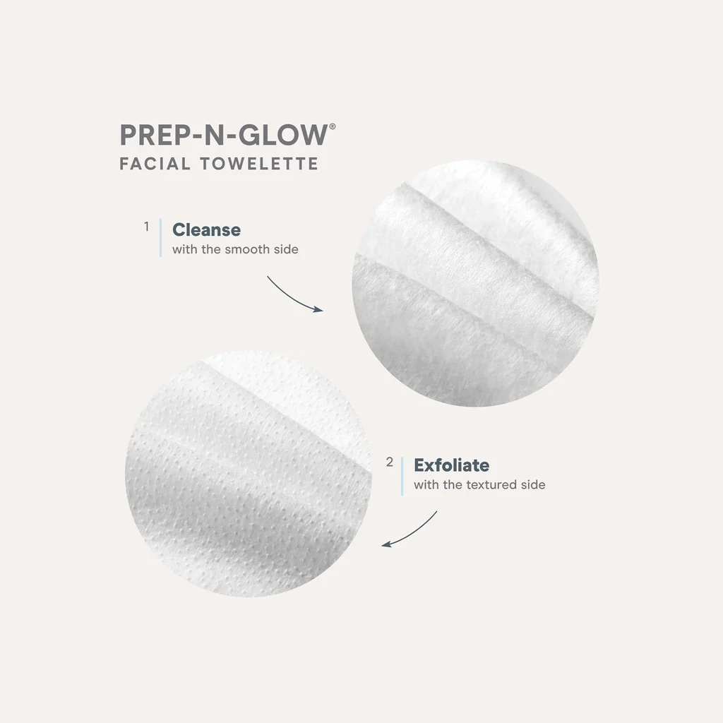 NuFACE - PREP-N-GLOW CLEANSING CLOTH 5pk
