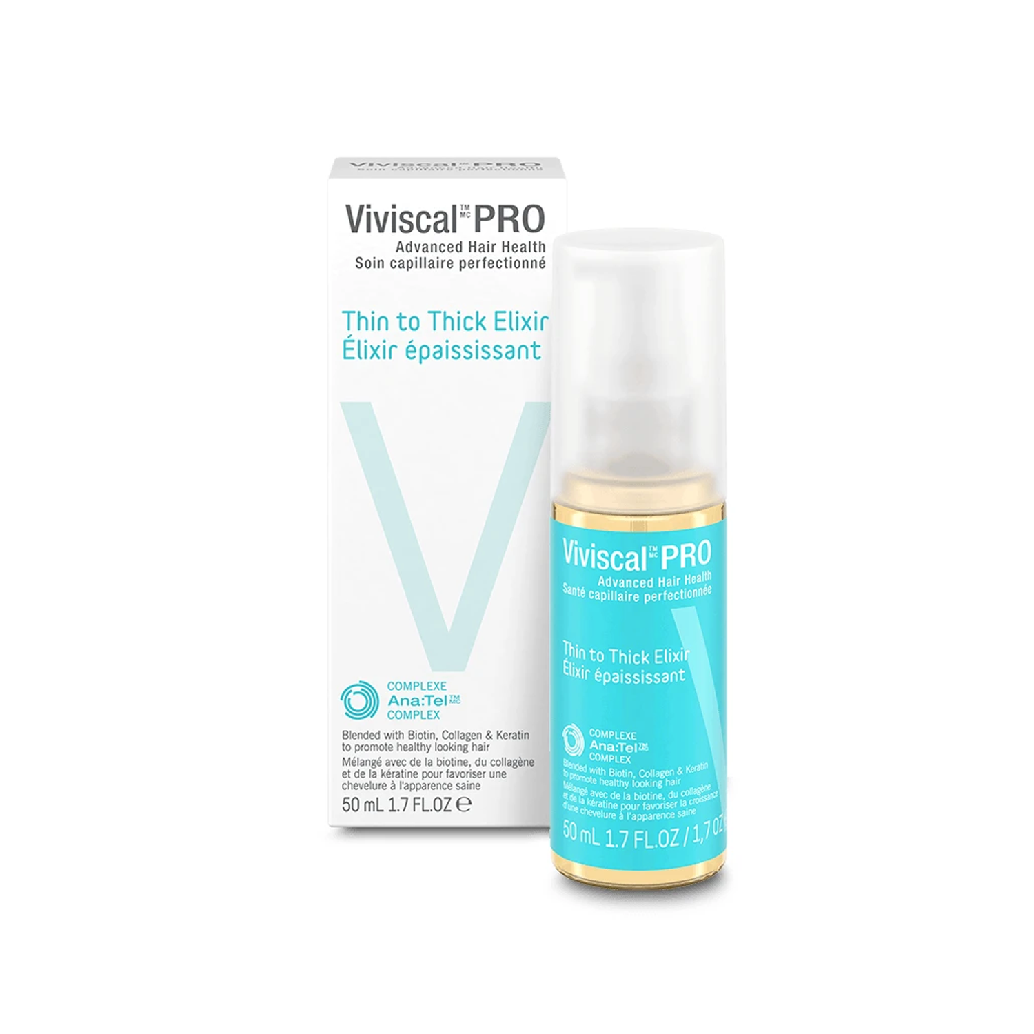 VIVISCAL - PROFESSIONAL THIN TO THICK ELIXIR (50ML) - MyVaniteeCase