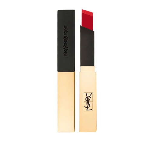 YSL - ROUGE PUR COUTURE THE SLIM MATTE LIPSTICK (STRANGE ORANGE) - MyVaniteeCase