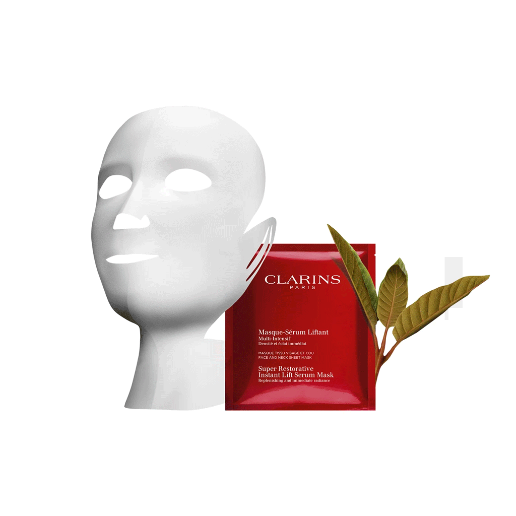 CLARINS - SUPER RESTORATIVE INSTANT LIFT SERUM MASK - MyVaniteeCase