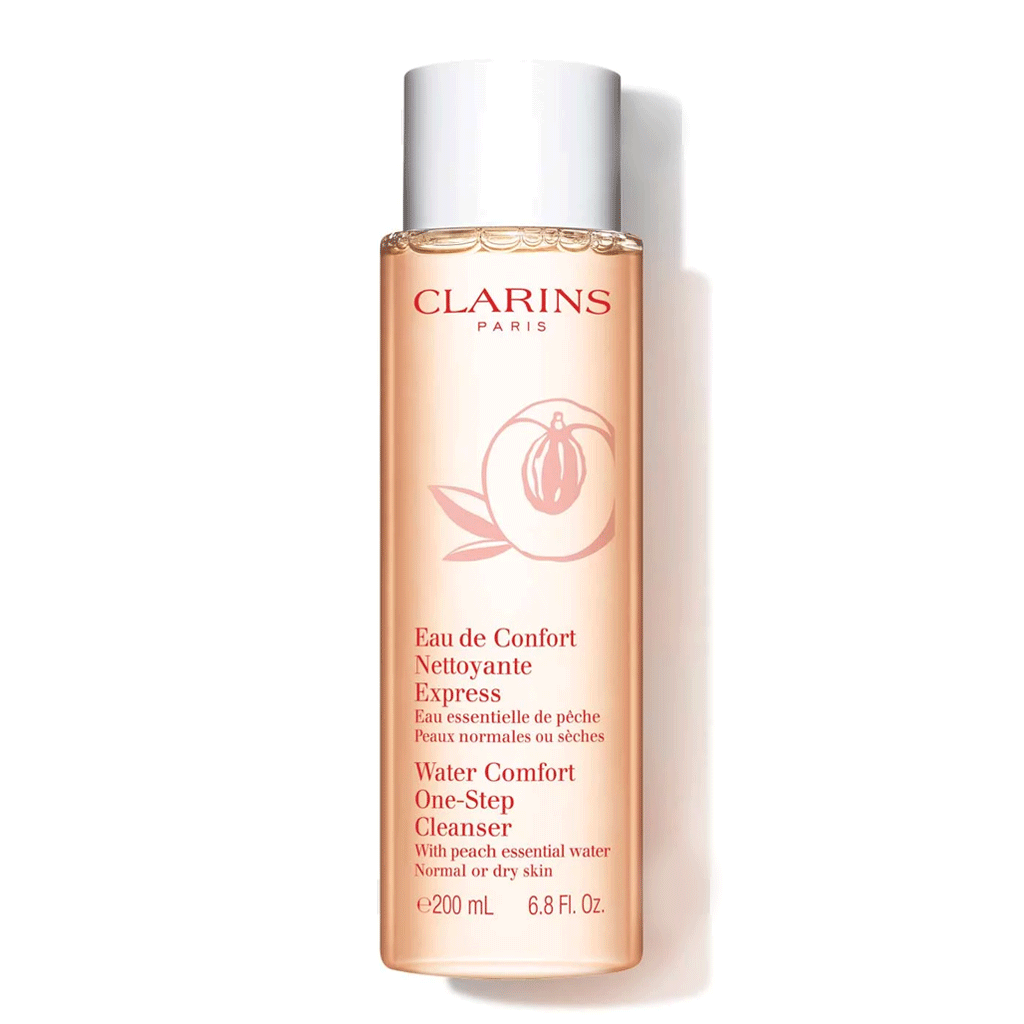 CLARINS - WATER COMFORT ONE-STEP CLEANSER WITH PEACH ESSENTIAL WATER - MyVaniteeCase