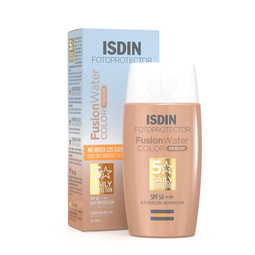 ISDIN - FOTOPROTECTOR ISDIN FUSION WATER COLOR MEDIUM-SPF 50 (50 ML)