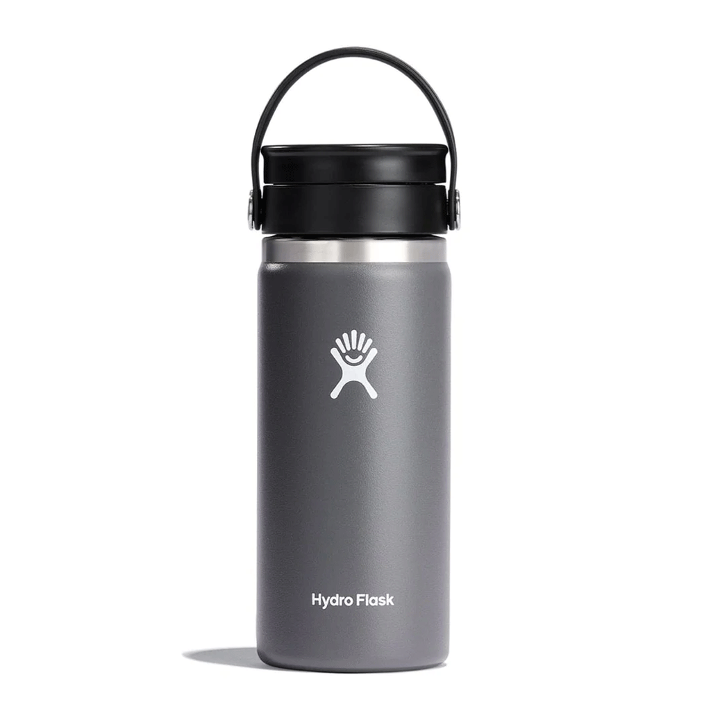 HYDRO FLASK - 16 OZ WIDE MOUTH WITH FLEX SIP LID-STONE