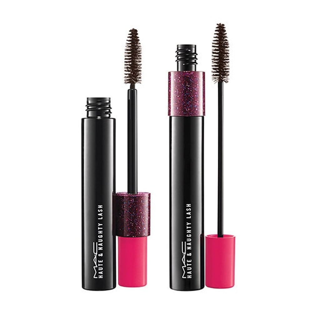 MAC - HAUTE AND NAUHGTY LASH MASCARA DOUBLE EFFECT BROWN