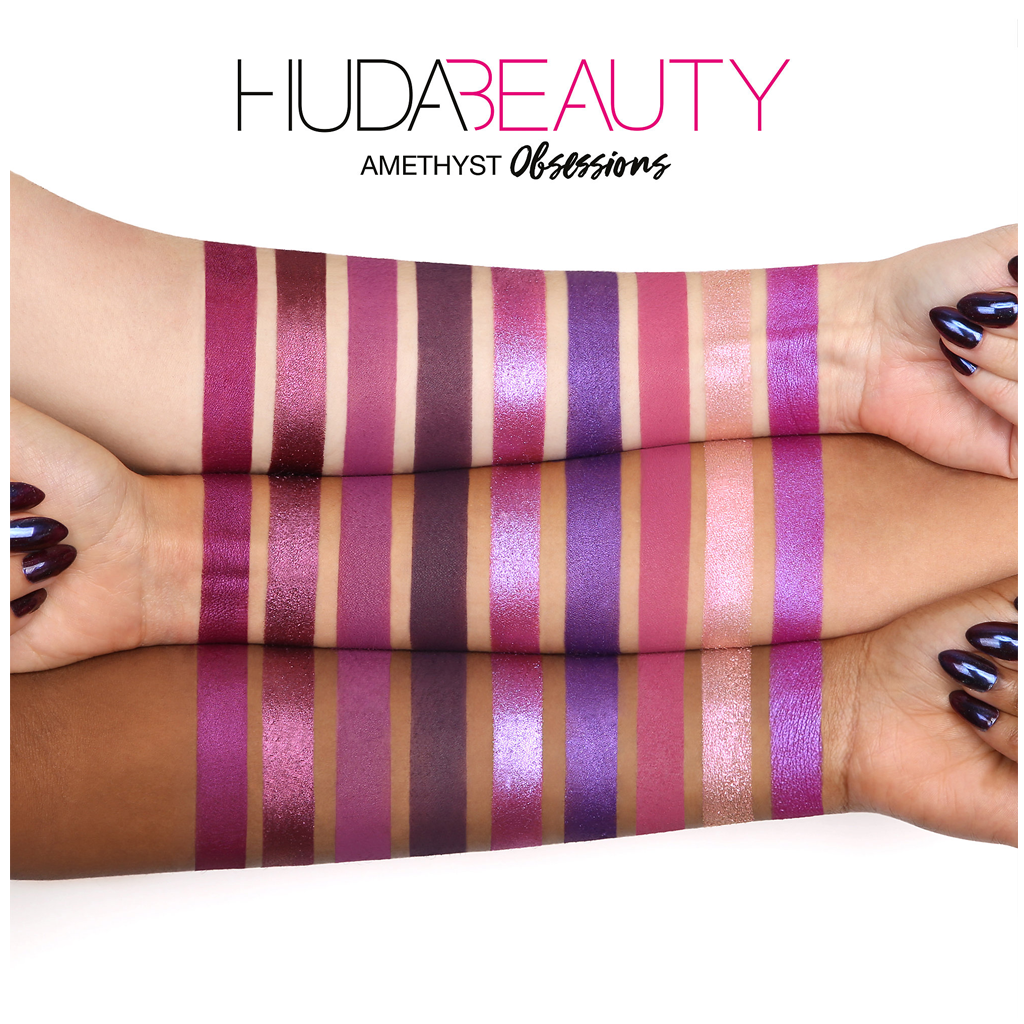 HUDA BEAUTY - OBSESSIONS EYESHADOW PALETTE (AMETHYST)