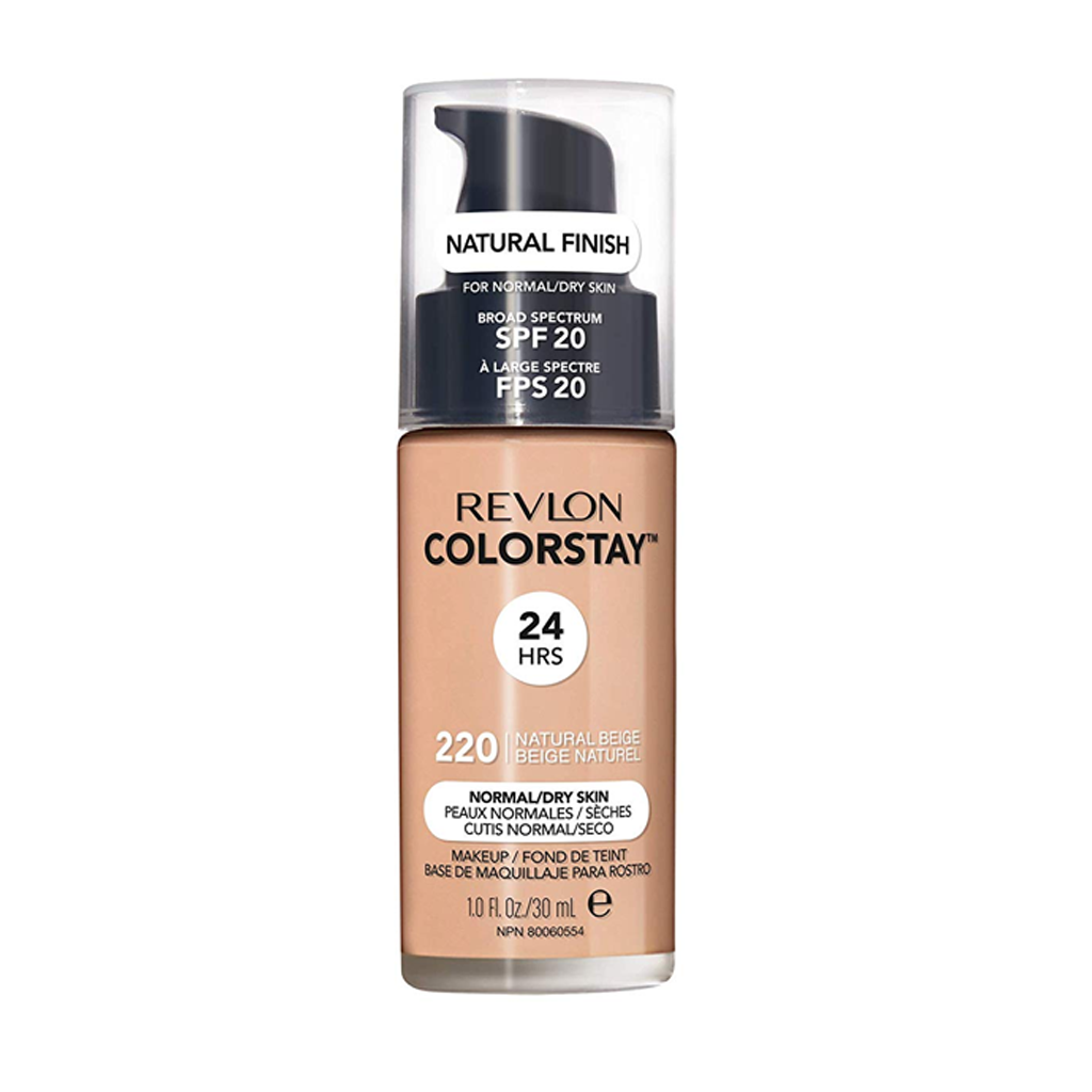 REVLON - COLORSTAY 24HRS MAKEUP NORMAL TO DRY SPF 20 220 NATURAL BEIGE (30 ML)