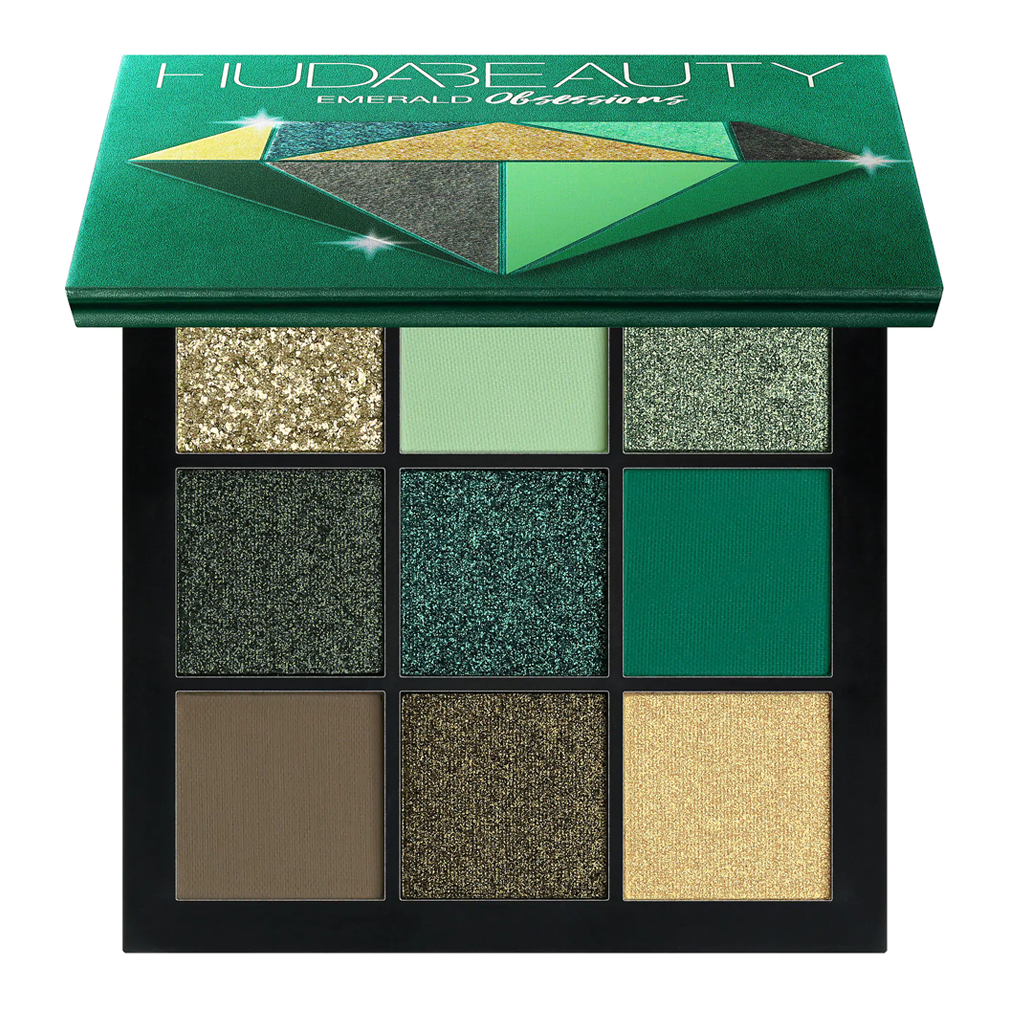 HUDA BEAUTY - OBSESSIONS EYESHADOW PALETTE (EMERALD)