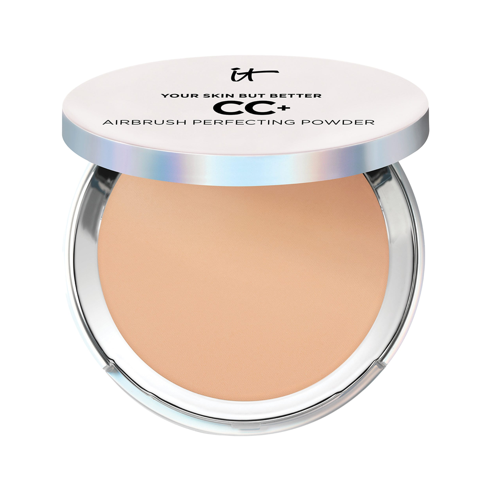 IT COSMETICS - CC+ AIRBRUSH PERFECTING POWDER (MEDIUM TAN)