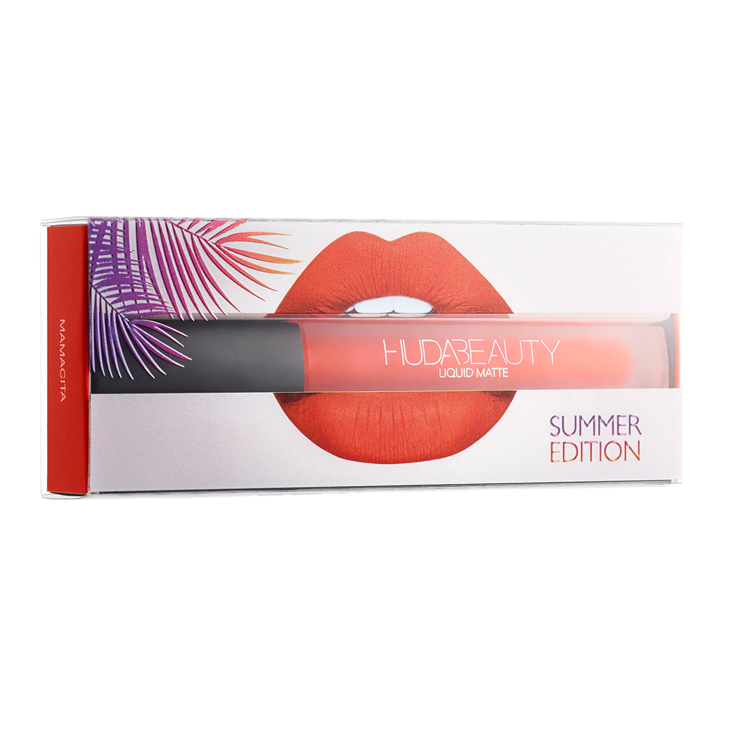 HUDA BEAUTY - LIQUID MATTE LIPSTICK ( HEARTBREAKER)