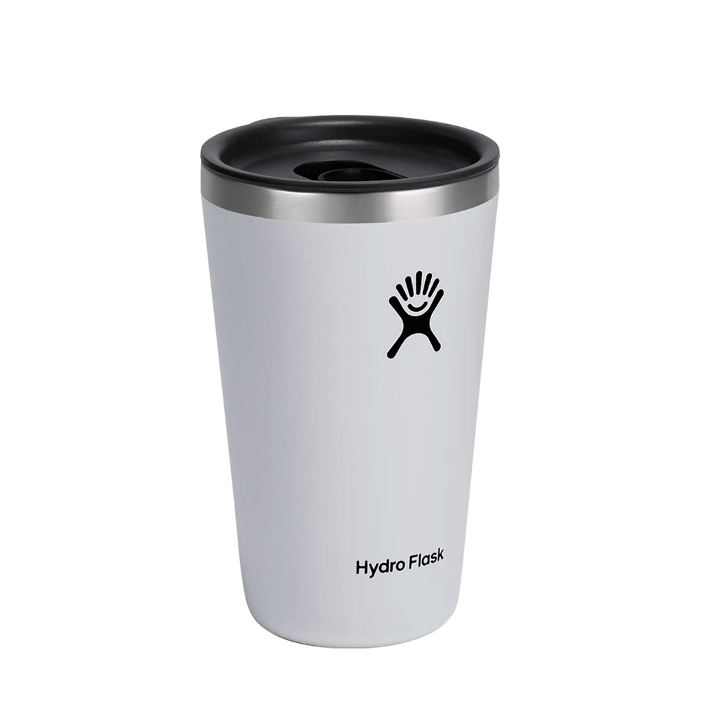 HYDRO FLASK - 16 OZ ALL AROUND TUMBLER PRESS-IN LID WHITE