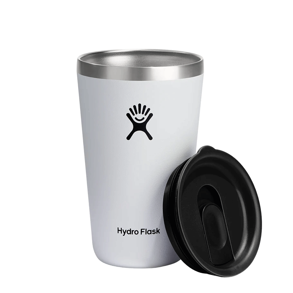 HYDRO FLASK - 16 OZ ALL AROUND TUMBLER PRESS-IN LID WHITE