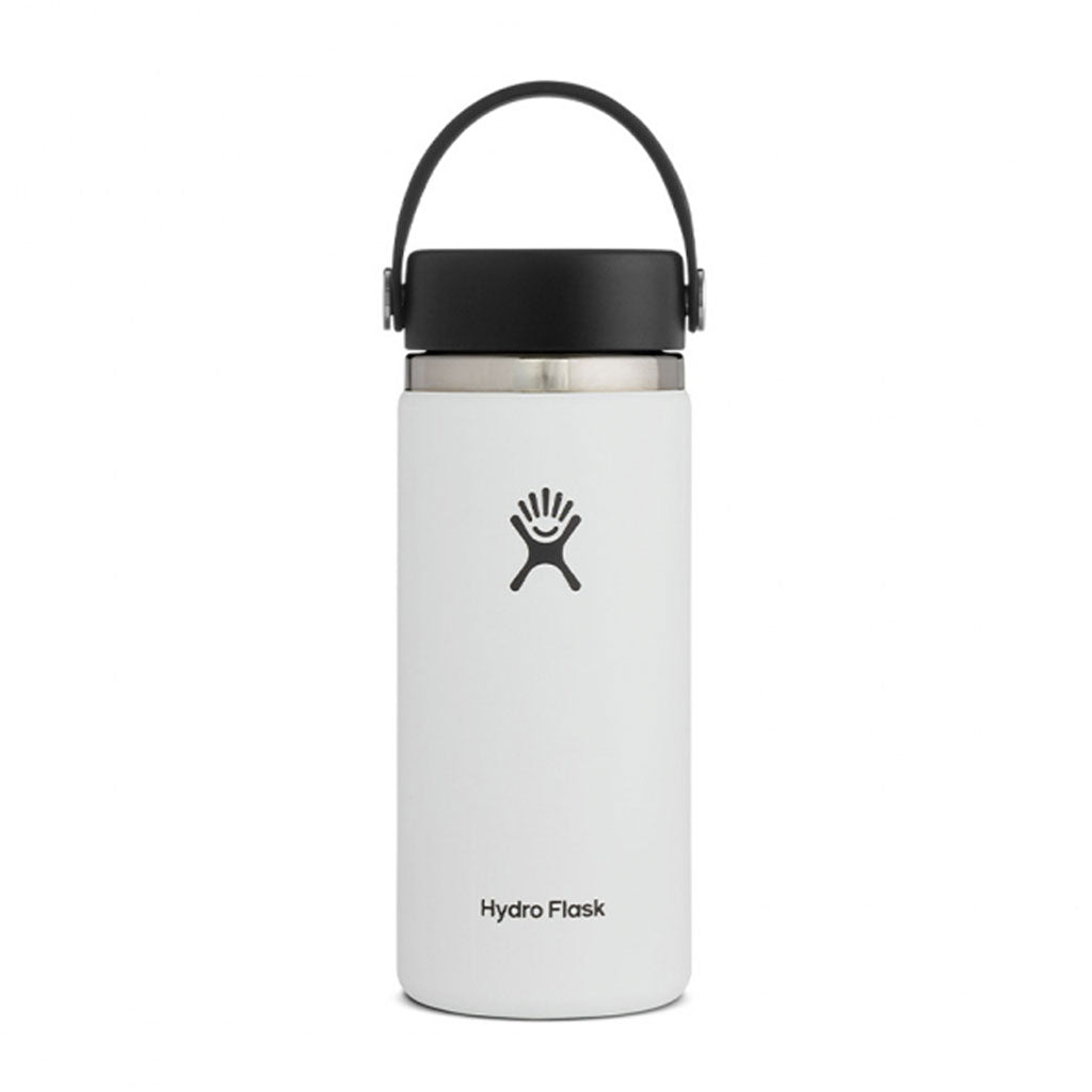 HTYDRO FLASK - 16 OZ WIDE FLEX CAP WHITE LATAM | APAC ONLY