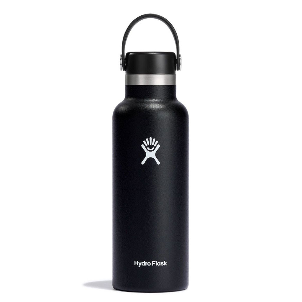 HYDRO FLASK - 18 Oz STANDARD FLEX CAP-BLACK