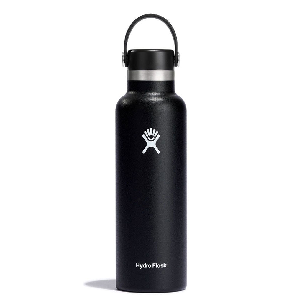 HYDRO FLASK - 21 Oz STANDARD FLEX CAP-BLACK