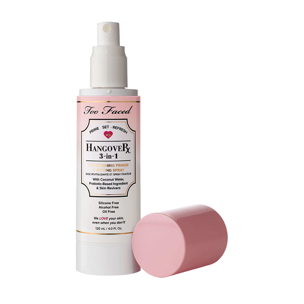 TOO FACED - HANGOVER 3-IN-1 REPLENISHING PRIMER & SETTING SPRAY (120 ML)