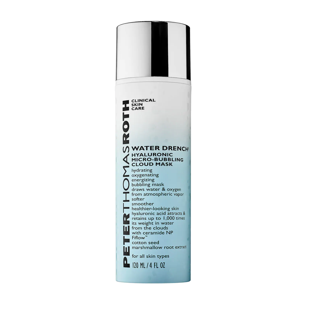 PETER THOMAS ROTH  - WATER DRENCH HYALURONIC MICRO-BUBBLING CLOUD MASK (120 ML)