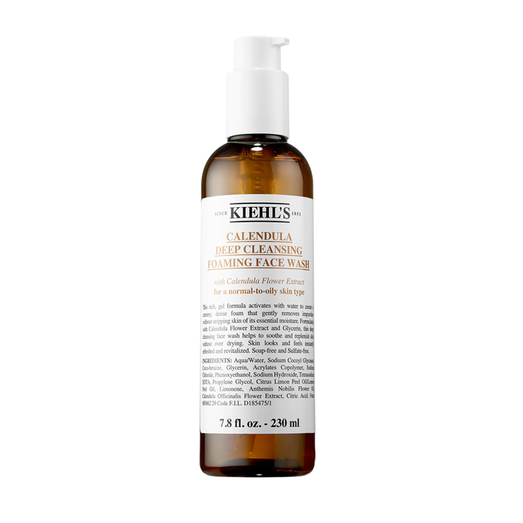 KIEHLS - CALENDULA DEEP CLEANSING FOAMING FACE WASH (230 ML)