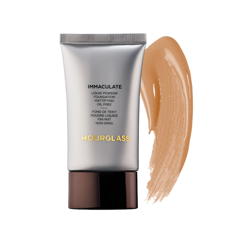 HOURGLASS - IMMACULATE LIQUID POWDER FOUNDATION MATTIFYING OIL FREE (GOLDEN AMBER)