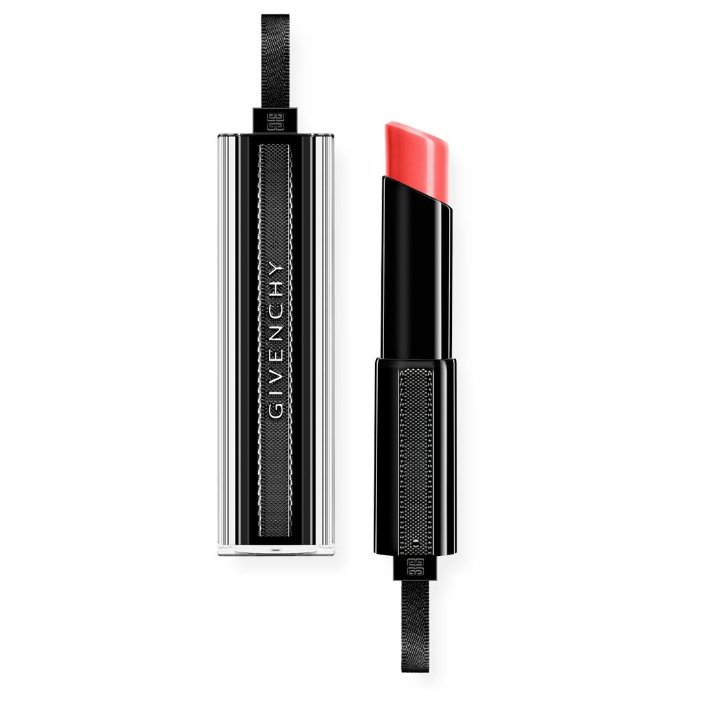 GIVENCHY - ROUGE INTERDIT VINYL EXTREME SHINE LIPSTICK CORAIL REDOUTABLE