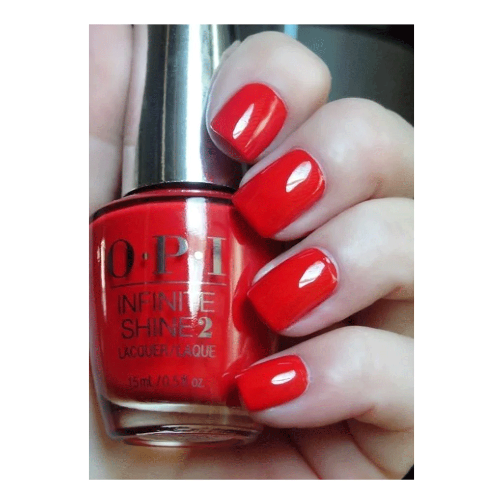 OPI - UNEQUIVOCALLY CRIMSON (INFINITE SHINE)