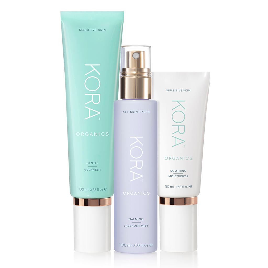 KORA ORGANICS - 3 STEP SYSTEM - SENSITIVE (KIT)