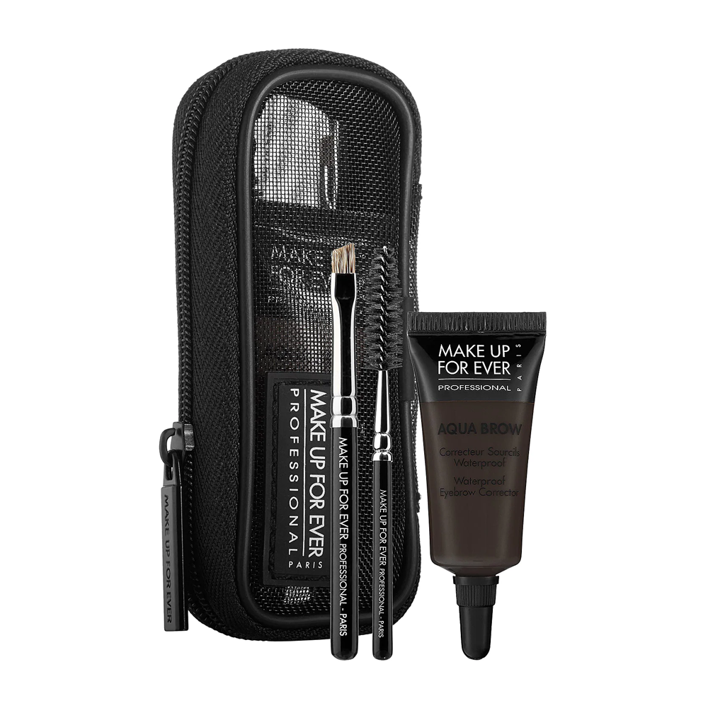 MAKE UP FOR EVER - AQUA BROW KIT (BROWN BLACK)