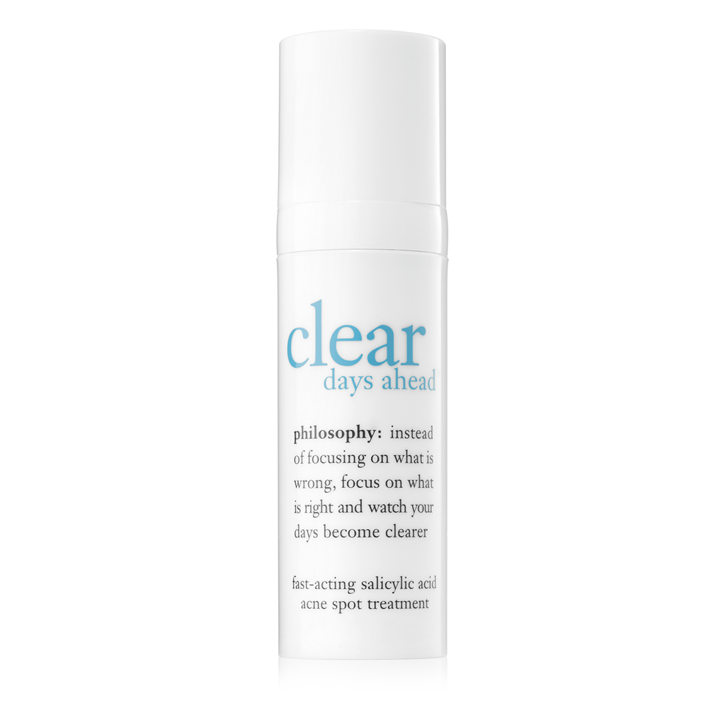 PHILOSOPHY - CLEAR DAYS AHEAD FAST ACTING SALICYLIC ACID ACNE SPOT TREATMENT