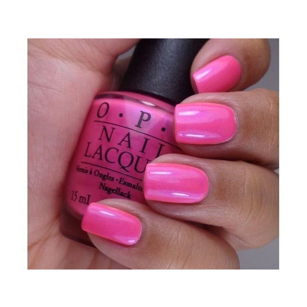 OPI - HOTTER THAN PINK-NAIL LACQUER