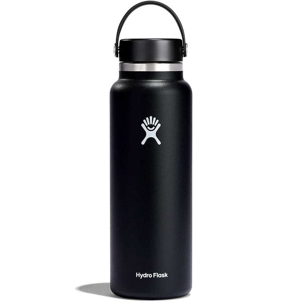 HYDRO FLASK - 40 Oz WIDE FLEX CAP-BLACK