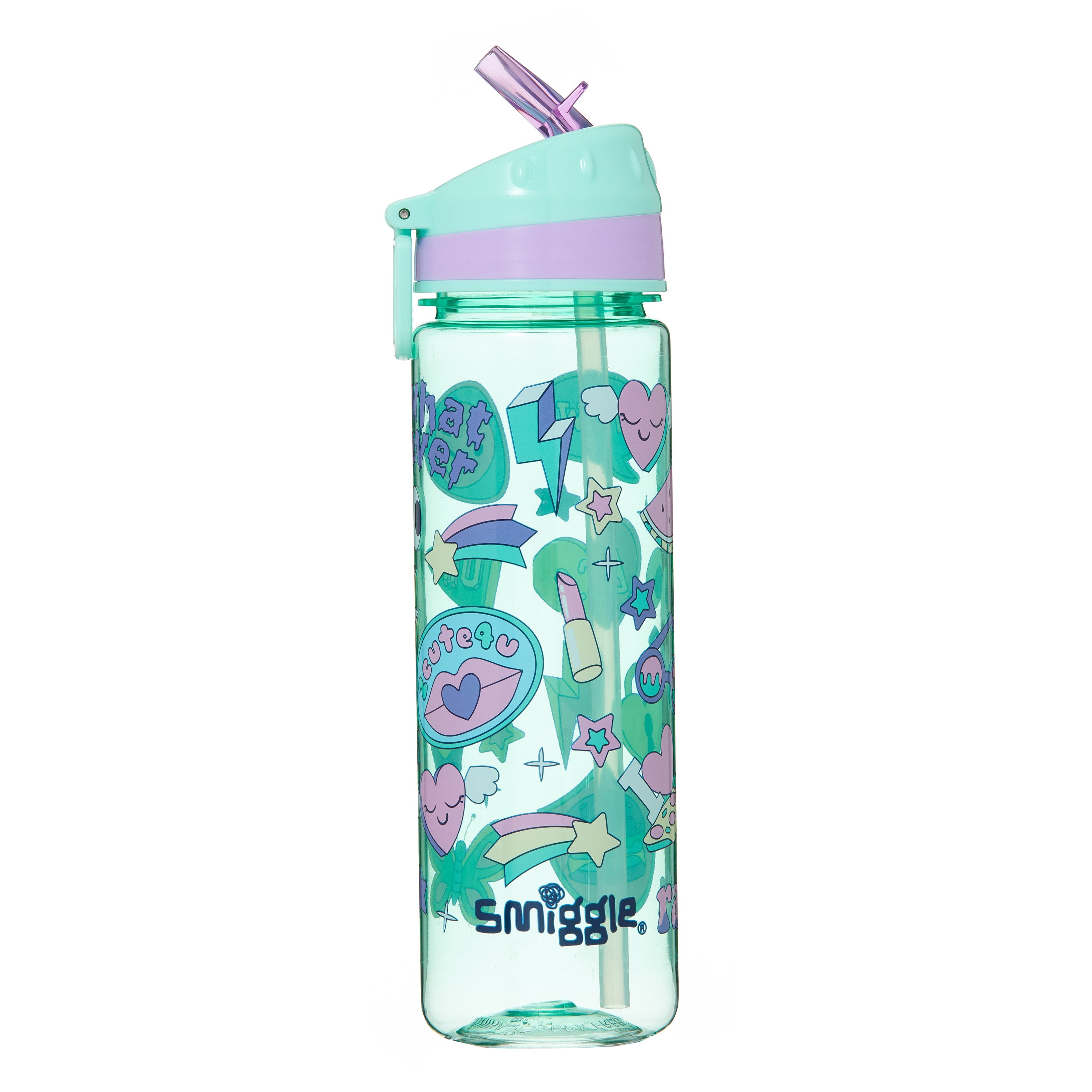 SMIGGLE - DEJA VU DRINK BOTTLE PT2 MID MINT