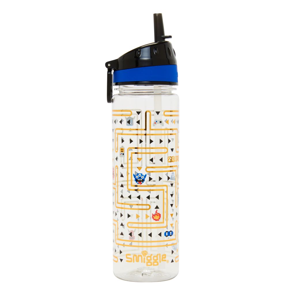 SMIGGLE - DRINK UP GAMER BOTTLE - GOLD