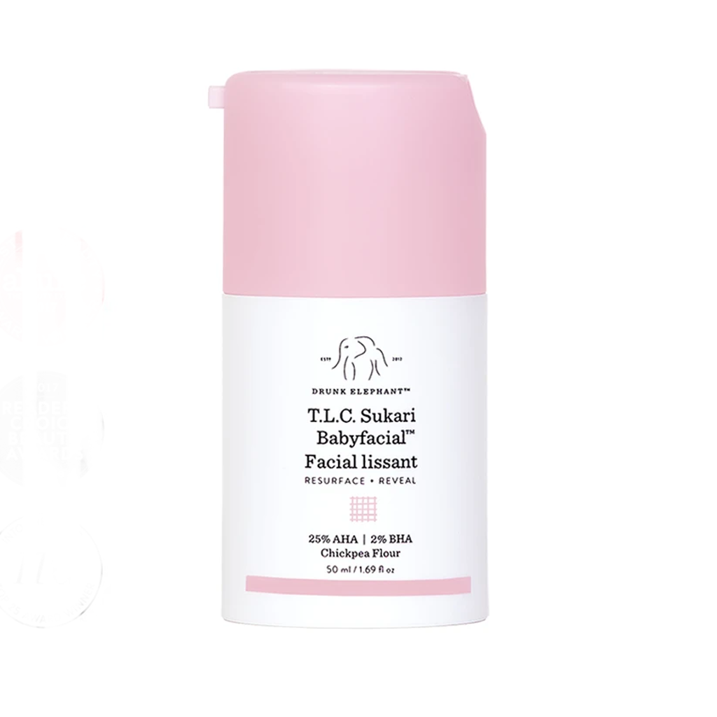 DRUNK ELEPHANT - T.L.C. SUKARI BABYFACIAL 25% AHA + 2% BHA MASK (50 ML)