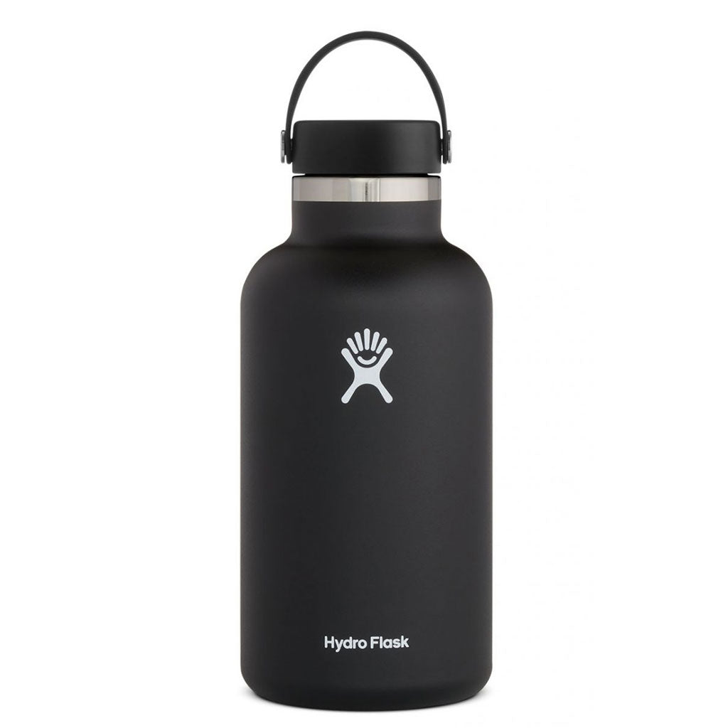 HYDRO FLASK – 64 Oz WIDE FLEX CAP-BLACK