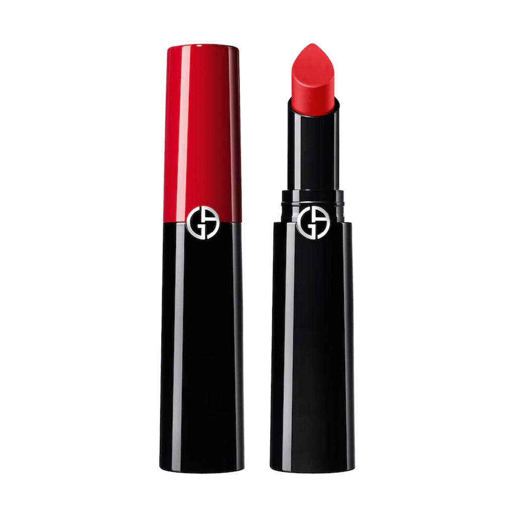 ARMANI BEAUTY - LIP POWER LONG LASTING SATIN LIPSTICK (GOLDEN CORAL)