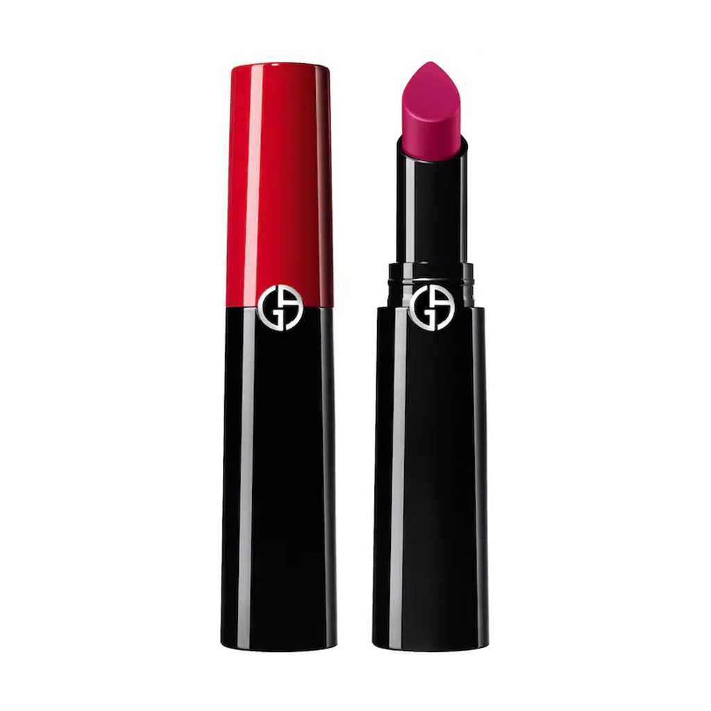 ARMANI BEAUTY - LIP POWER LONG LASTING SATIN LIPSTICK (FUSCHINA PINK)