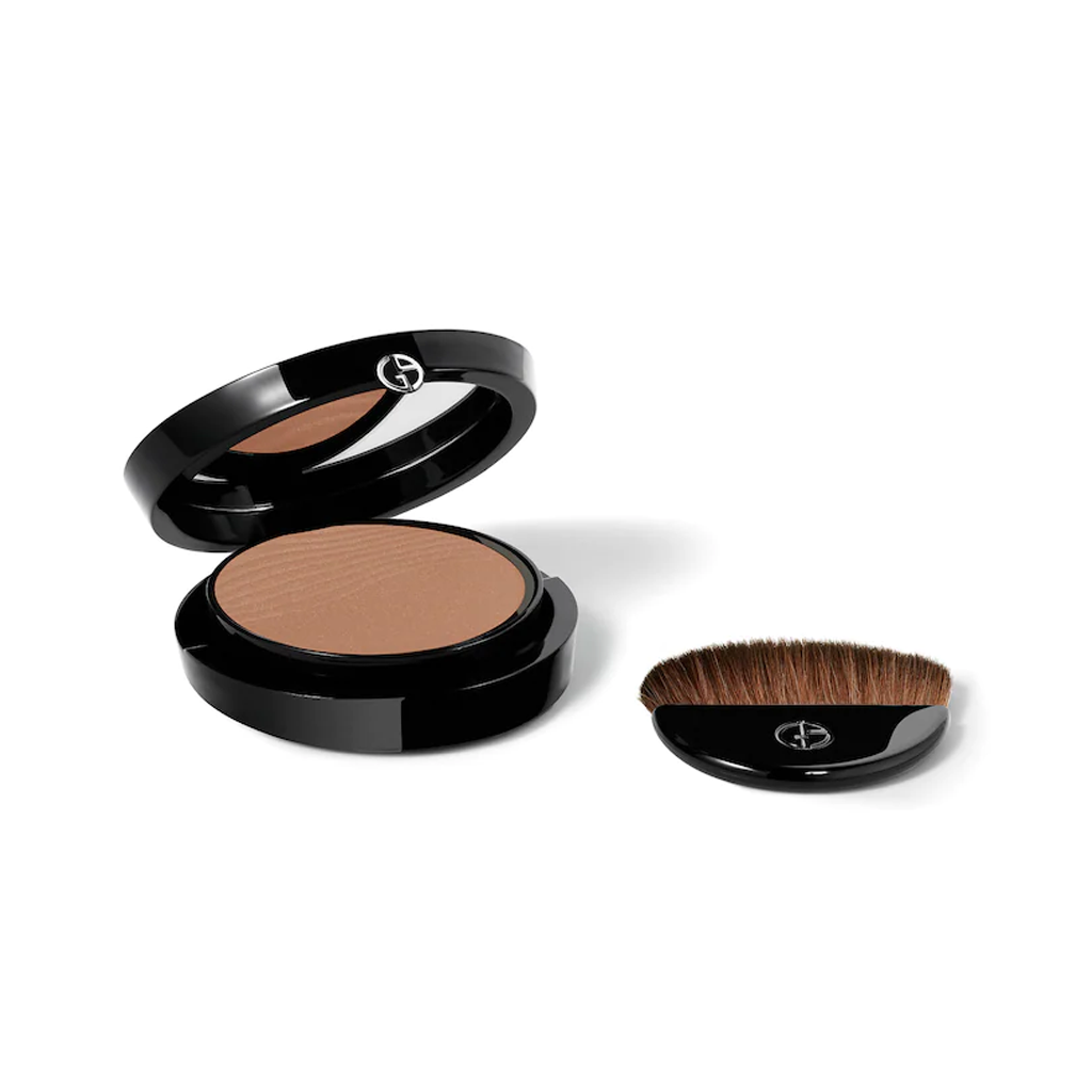 ARMANI BEAUTY - LUMINOUS SILK GLOW SETTING POWDER (MEDIUM TO TAN WITH A PEACH UNDERTONE)