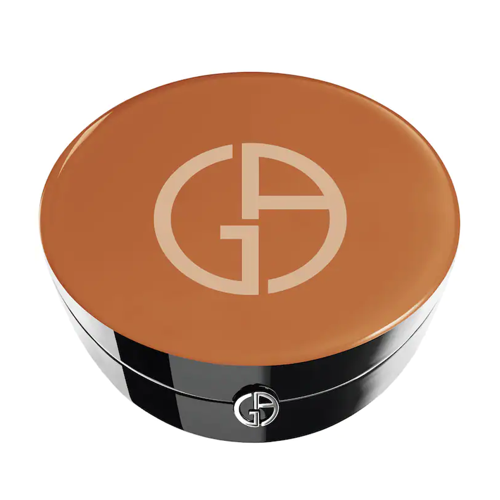 ARMANI BEAUTY - LUMINOUS SILK GLOW SETTING POWDER (TAN TO DEEP WITH A PINK UNDERTONE)