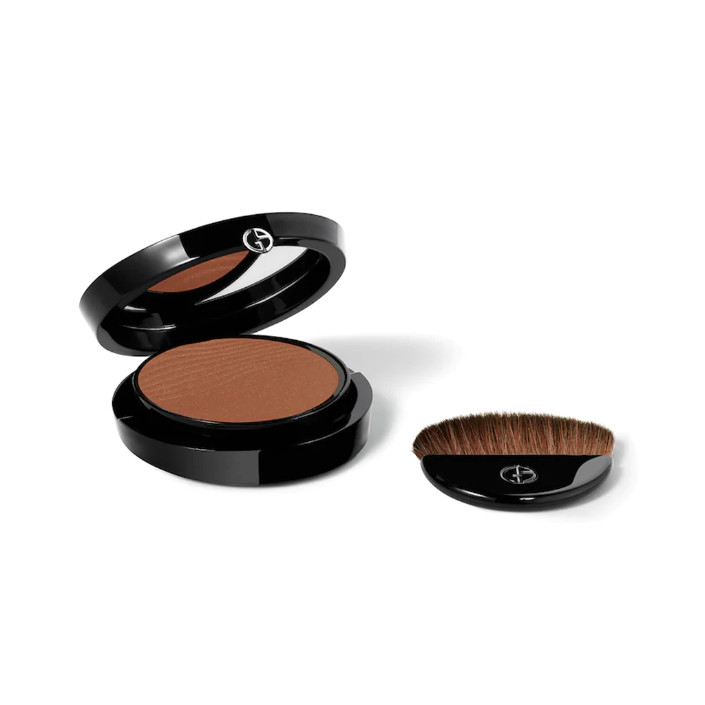 ARMANI BEAUTY - LUMINOUS SILK GLOW SETTING POWDER (DEEP WITH A PEACH UNDERTONE)