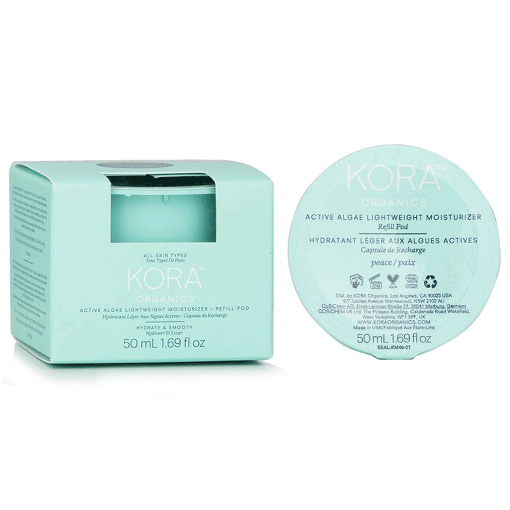 KORA ORGANICS - ACTIVE ALGAE LIGHTWEIGHT MOISTURIZER-REFILL POD ( 50ML)