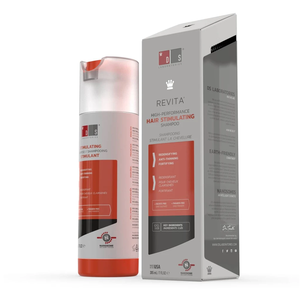 DS LABORATORIES - REVITA HIGH PERFORMANCE HAIR STIMULATING SHAMPOO(205 ML)