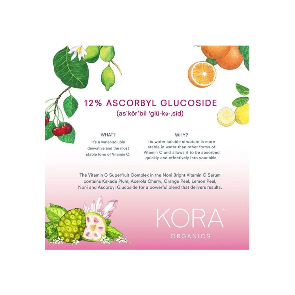 KORA ORGANICS - NONI BRIGHT VITAMIN C SERUM (30 ML)