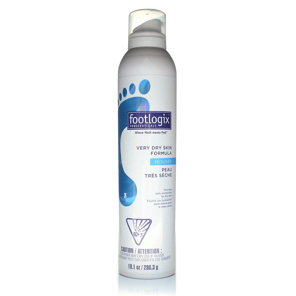 FOOTLOGIX - VERY DRY SKIN FORMULA MOUSSE (10.1 OZ)