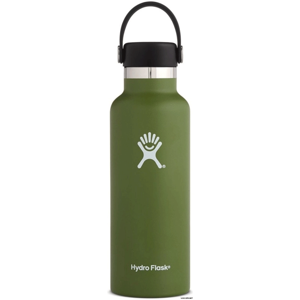 HYDRO FLASK - 18 Oz STANDARD FLEX CAP-OLIVE